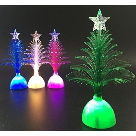 Lot de 3 lampes LED multicolores pour décoration de Noël, guirlande lumineuse pour sapin, branches artificielles pour bonsaï (1/5)