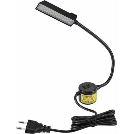 LED Machine à Coudre Lampe Lampe à 30 LED avec Interrupteur de Base de Montage Magnétique pour Machine à Coudre, LED Lumière de Travail (1/5)
