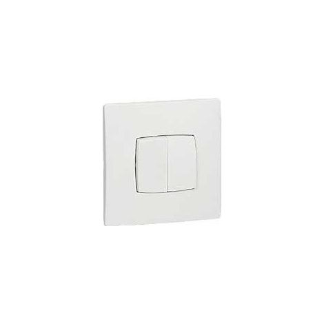 Legrand 80608 Two-way switch + Neptune pusher screw/claw fixing