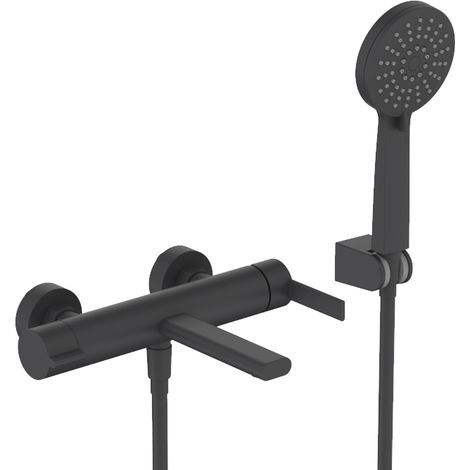 BATHME HB-GR4025B INFINITY B16 Grifo Monomando Baño Ducha Negro Mate - ref: HBGR4025B