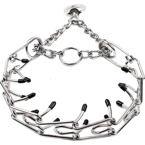 Collar de adiestramiento para perros, ajustable, diseño seguro, 3,5 mm x 55 cm (1/2)