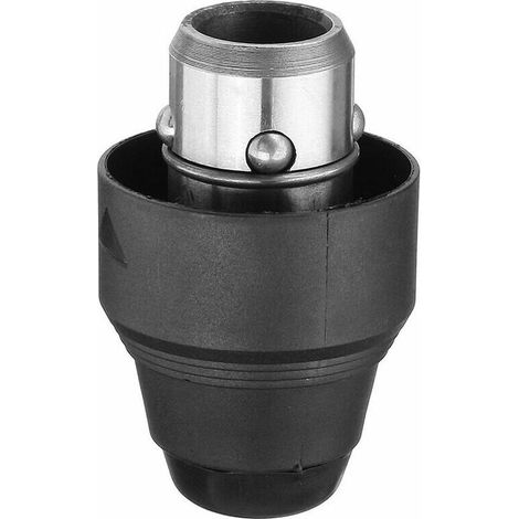 Mandrin à changement rapide SDS – Acier inoxydable léger – Compatible avec perceuses électriques – Pour béton armé et bois dur (1/4)