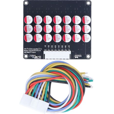 Batterie Li-ion équilibreur actif module d'égalisation cellules pour LFP LTO LPO 1.8V‑4.5V (1/5)
