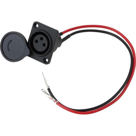 Juego de 10 conectores de carga XLR de 3 pines y 2 cables