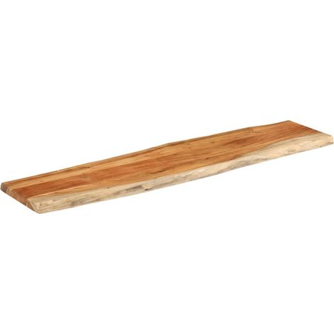 Maison Exclusive - Piano Tavolo 160x40x3,8 cm Rettangolare Legno Acacia Bordi Vivi