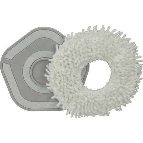 vhbw panno di pulizia in microfibra compatibile con Dreame W10, W10 Pro robot lavapavimenti - panno microfibra