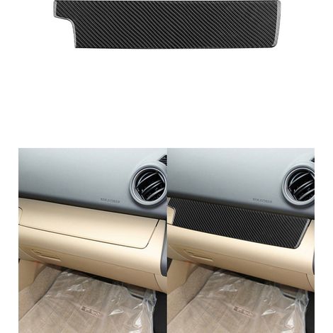 (Type 8) Accessoires auto : autocollants en fibre de carbone, bandes décoratives intérieures compatibles avec Toyota RAV4 2006-2012 (1/5)