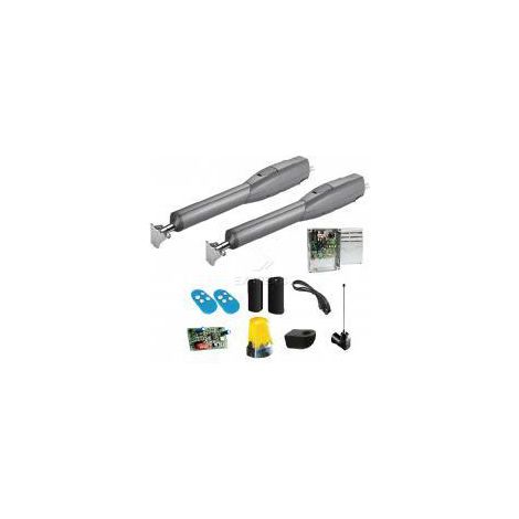 Came – Kit de motorisation pour portail battant 24V – Moteurs jusqu'à 400 kg et 3 m – Système de déverrouillage extérieur – Compatible Cloud