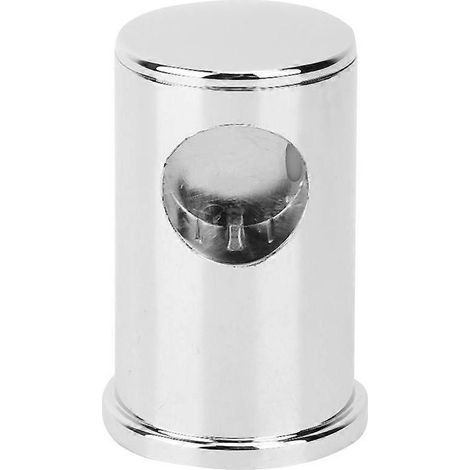 Set aus 2 klappbaren Duschstangenhalterungen aus silberweißem ABS mit galvanisierter Oberfläche, Badezimmeraccessoires (1/4)