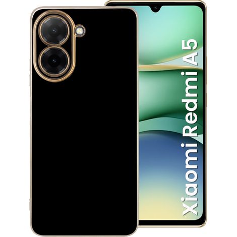 Étui pour Xiaomi Redmi A5, Glamour CamShield, noir (1/5)