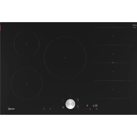 piano cottura a induzione 83 cm 5 fuochi 7400 w nero - T68TTV4L0 - neff (1/5)