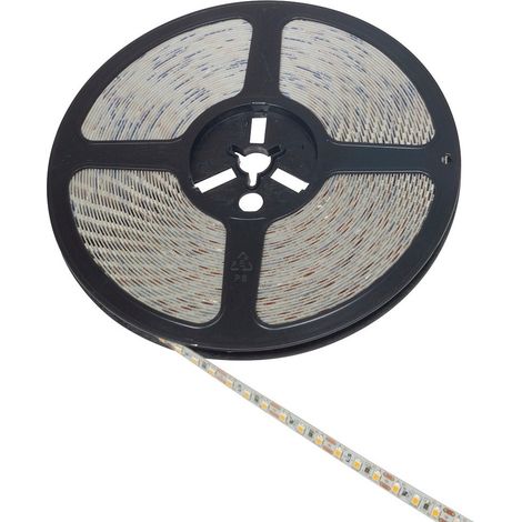 Fascia LED Tudo bianco neutro 12 V 9,6 W/m L.5000mm P.8mm
