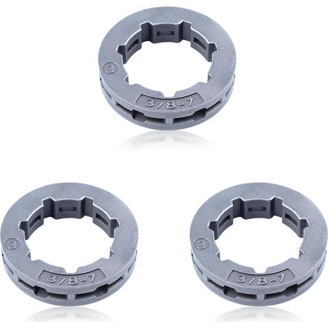 Kit de jantes de roue de tronçonneuse 3/8 7T 22 mm pour Husqvarna 357 357Epa 357Xp 359 359Epa 362 365 371 390Xpw (1/5)
