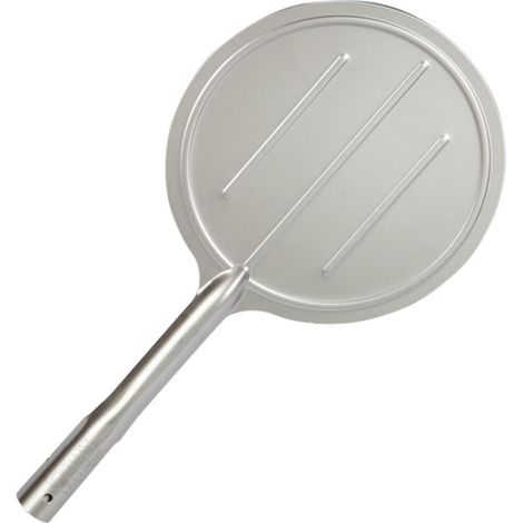 Pelle à pizza en inox rayée de 19 cm Falci