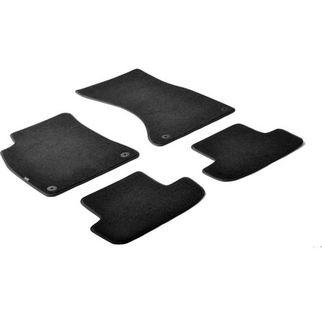 Set tappeti su misura in moquette - compatibile per Audi A5 Cabrio (03/0902/17) - Audi A5 Coupè (06/0708/16) - Audi A5 Sportback (09/0907/15)