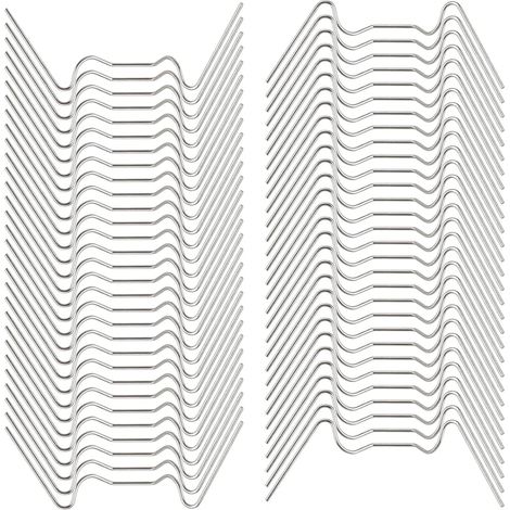100 pièces de raccords en verre de type W en acier inoxydable 304 pour serres, serre (1/5)