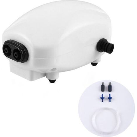 Vattentank luftpump, syrgaspump, akvarium syrgaspump, dubbelkontroll bar pump (1/5)