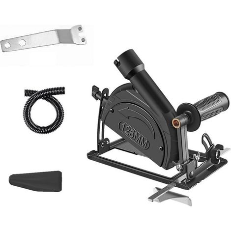 Adjustable 45-Degree Angle Grinder Stand with Accessory Cover for Safe Cutting and Grooving (1/5)
