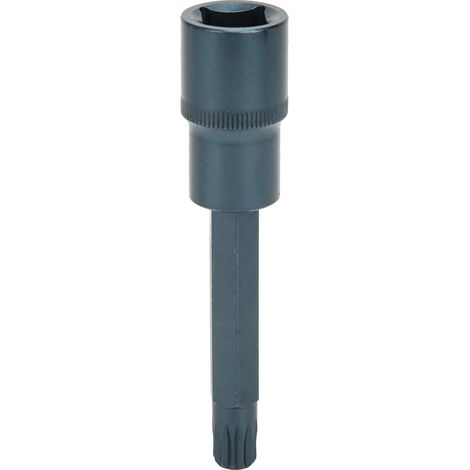 Embout de douille 12 pans en acier allié S2, outil de clé rapide pneumatique/électrique antirouille 100x10