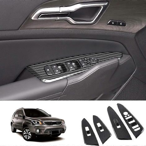 Pour KIA Sportage, panneau de garniture de commande de vitre de porte, cache 2022-2024, cadre d'interrupteur de lève-vitre, pièces automobiles ( ) (1/5)