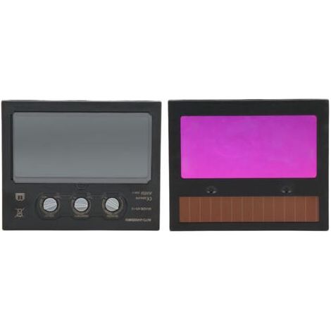 Écran de Masque de Soudure - Lentille LCD à Assombrissement Automatique Solaire - Petite Plaque de Réglage - Pièce de Rechange (1/5)