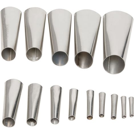 15 Pièces Bouchons de Pistolet à Joint Réutilisables en Acier Inoxydable Antirouille (1/5)