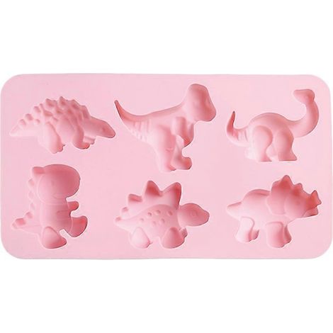 Moule à biscuits en gelée, chocolat et bonbons gélifiés mignons en forme de dinosaure à faire soi-même (1/5)