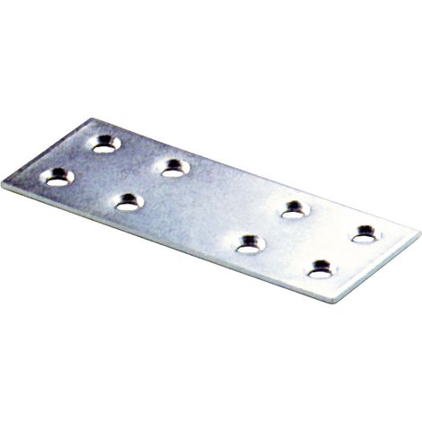 PIASTRINA GIUNZIONE DIRITTA 100X30MM ZINCATA