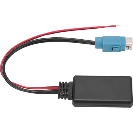 Adaptateur Bluetooth 5.0 avec câble AUX IN, remplacement audio pour autoradio Alpine KCE-236B, CDE-9885, CDE-9887, kit mains libres compatible. (1/5)