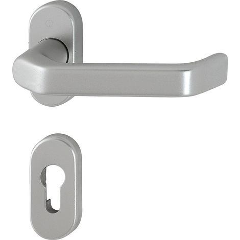 HOPPE® Drücker-Halbgarnitur ohne Schlüsselrosette Liverpool 1313G/55, VK8, ohne Stütznocken, Aluminium, 2899401
