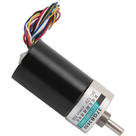 Moteur sans balais avec régulateur de vitesse à support, 24 V, pour machine-outil CNC XD-37GB3650, 30 tr/min