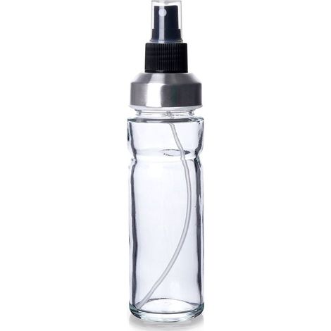 Spruzzino Dosatore Spray per Olio da Cucina Capienza 150ml in Acciaio e Vetro (1/5)