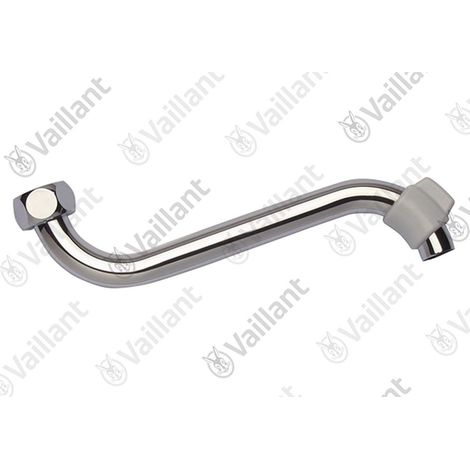 VAILLANT Caño giratorio, blanco VEK 5/3 S, L Vaillant-Nr. , 0020096377