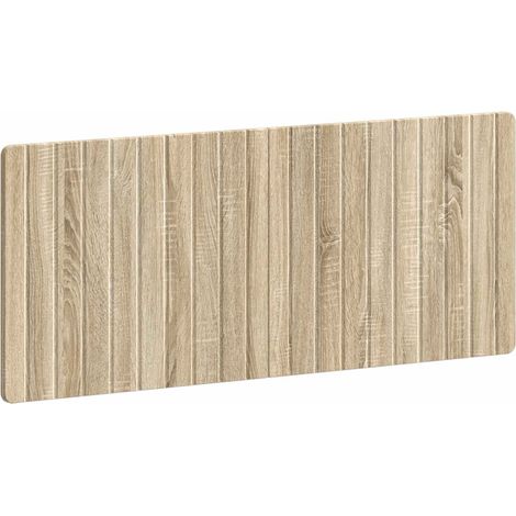 Wall-Mounted Headboard ZWOLLE Sonoma Oak Engineered Wood vidaXL