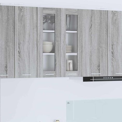 Hängeschrank Graues Sonoma 60 x 31 x 80 cm Holzwerkstoff