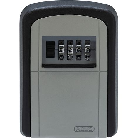 Abus – Boîte à clés murale pour 7 clés – Aluminium robuste – Verrouillage à code 4 chiffres – Rangement sécurisé pour objets de valeur