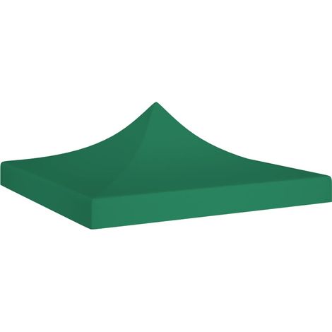 Toit de tente de réception pour belvédère de jardin,Résistant aux UV 2x2 m Vert 270 g/m² -50533 (1/5)