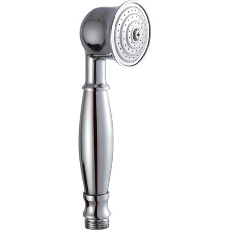 cuivre Rétro Handheld Shower Head Douchette Pommeau Tête de Douche chrome (1/5)
