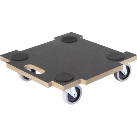 TOOLCRAFT TO-10748217 Erweiterbare Plateau à roulettes MDF Charge max: 200 kg 390 mm x 390 mm x 110