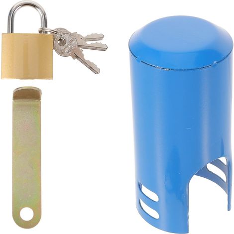 Cadenas de sécurité en métal avec clé, pour installation domestique et usage quotidien.-AquaForge (1/5)