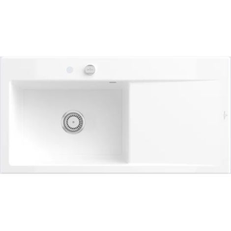 Villeroy & Boch V&B Spüle SUBWAY STYLE 60 1000x510mm Be li Exzent. we (1/3)