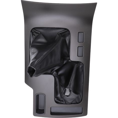 Cornice di rivestimento del pomello del cambio della console centrale, protezione del pannello del cambio per guida a sinistra per Land Cruiser J100 dal 1998 al 2002