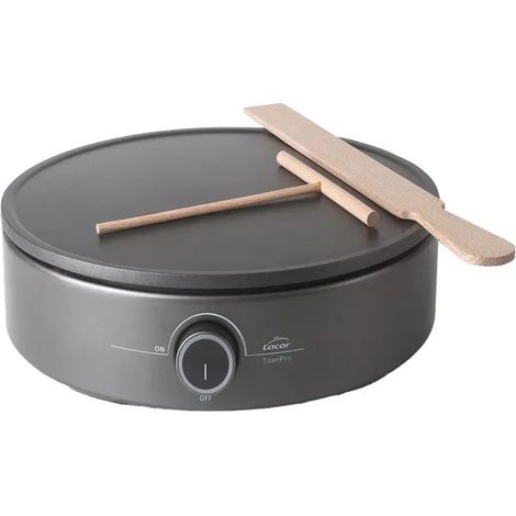 Aparato de cocina Lacor titanpro 1500W aluminio antiadherente