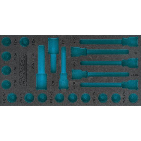 HAZET 2K-Weichschaum-Einlage 163-492L (1/3)
