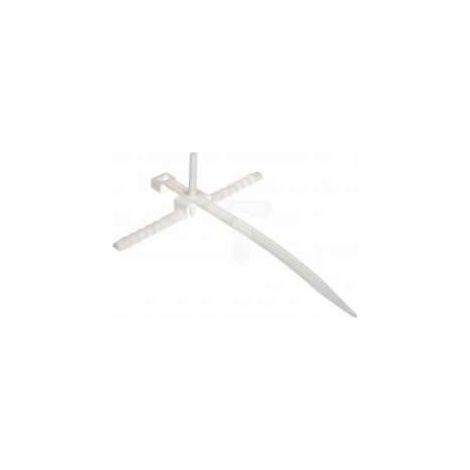 Support De Montage Rapide Avec Cheville Usmpk-12 - Blanc - 25 Pièces (1/4)