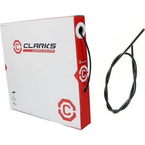 Funda de freno Clarks 2P de 5 mm x 3 m, negra con teflón. (1/4)