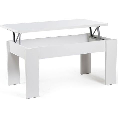 Mesa Centro Elevada 51 63X105X55 Blanco