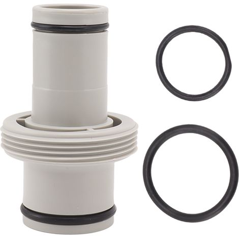 Adaptateur Piscine Piston Tuyau 1.25" vers 1.5" – Pour Système Circulation Filtre Natation, Conversion Diamètre Compatible Universel