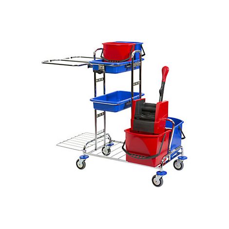 Vermop  Carrello di pulizia VARIANT  lungh x largh x alt 1250 x