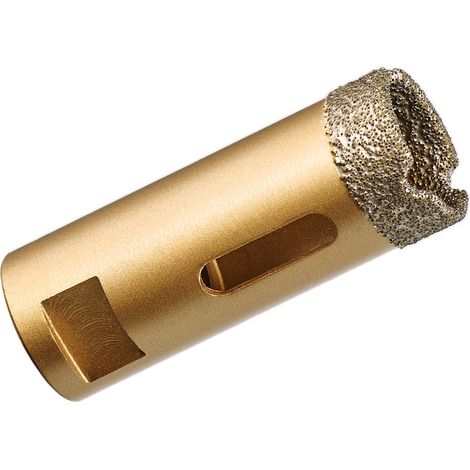 GraniFix Ø 25 mm Diamantbohrer M14 Bohrkrone Fliesenbohrer Trockenbohrer Diamantbohrkrone für Winkelschleifer Trennschleifer
